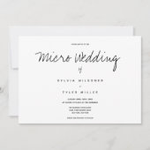 Micro Wedding Photo Horizontal Wedding (Voorkant)