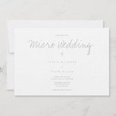 Micro Wedding White Grey Horizontal (Voorkant)