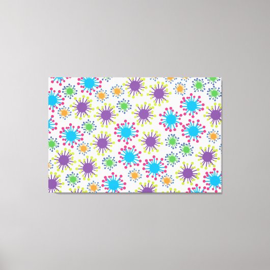 Microben Canvas Afdruk (Voorkant)