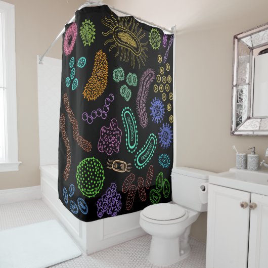 Microben Douchegordijn (In situ)
