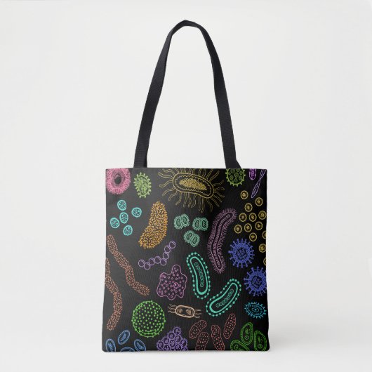 Microben Tote Bag (Voorkant)