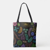 Microben Tote Bag (Achterkant)