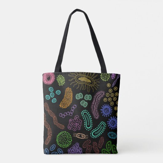 Microben Tote Bag (Achterkant)