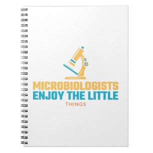 Microbiologen Enjoy The Little Things Notitieboek