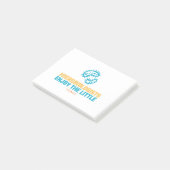 Microbiologen Enjoy The Little Things Post-it® Notes (Schuin)