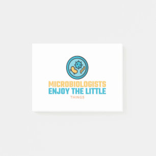 Microbiologen Enjoy The Little Things Post-it® Notes