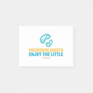 Microbiologen Genieten van de Kleine Dingen Post-it® Notes