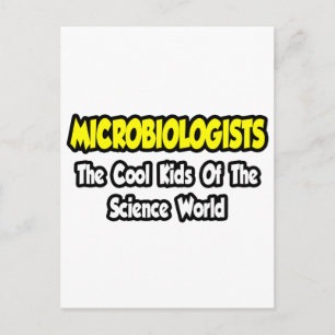 Microbiologen... Koel Kinderen van Science World Briefkaart