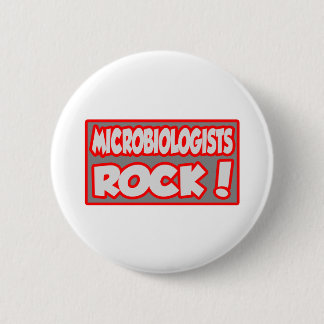 Microbiologen Rock! Ronde Button 5,7 Cm