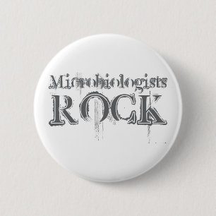 Microbiologen Rock Ronde Button 5,7 Cm
