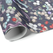 Microbiologie celvormen cadeaupapier (Rol Hoek)