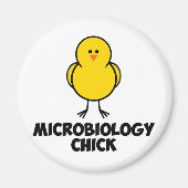 Microbiologie Chick Magneet (Voorkant)