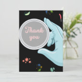 Microbiologie Dank je Bedankkaart (Staand voorkant)