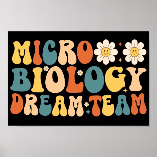 Microbiologie Dream Team Poster (Voorkant)