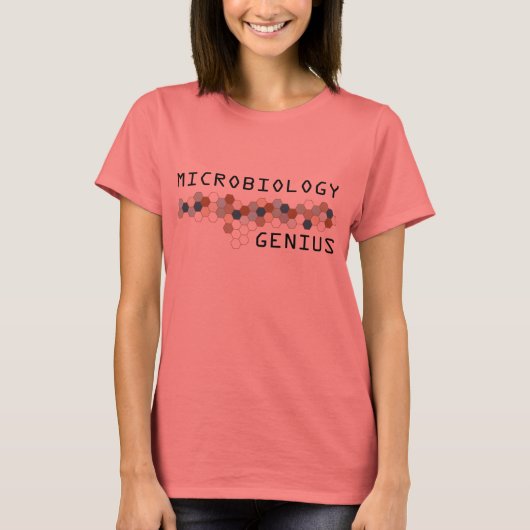 Microbiologie Genius T-shirt (Voorkant)