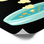 Microbiologie Grappig Bacteria Lab Ik voel me zo g Poster (Hoek)