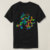 Microbiologie Immunologie Wetenschap Immuniteitsba T-shirt (Design voorkant)
