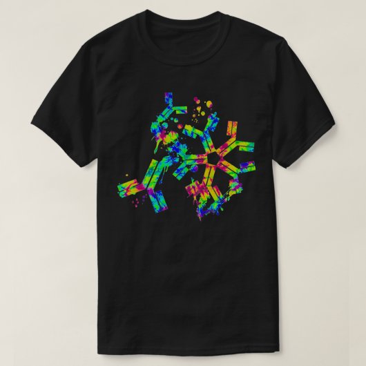Microbiologie Immunologie Wetenschap Immuniteitsba T-shirt (Design voorkant)