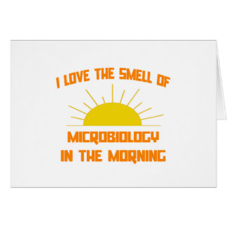Microbiologie in de ochtend