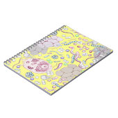 Microbiologie in geel notitieboek (Linkerzijde)