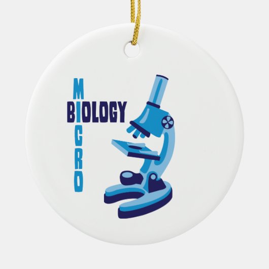 Microbiologie Keramisch Ornament (Voorkant)