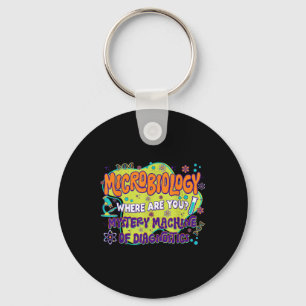 Microbiologie Lab Week 2025 Mystery Machine van Di Sleutelhanger
