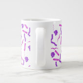 Microbiologie op maat grote koffiekop (Achterkant)