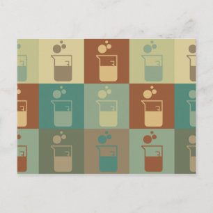 Microbiologie Pop Art Briefkaart