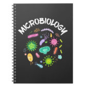 Microbiologie Scientist Bacteria Microscope Notitieboek (Voorkant)