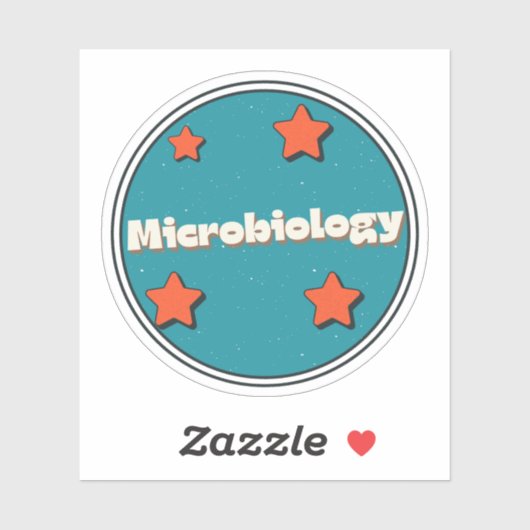Microbiologie Sticker (Vel)