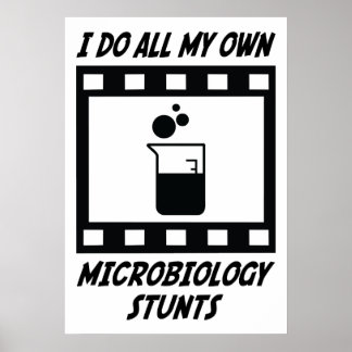 Microbiologie Stunts Poster
