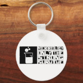 Microbiologie Survive Sleutelhanger (Voorkant)