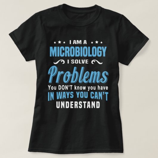 Microbiologie T-shirt (Design voorkant)