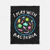 Microbiologie Wetenschapsleraar Fleece Deken (Voorkant)