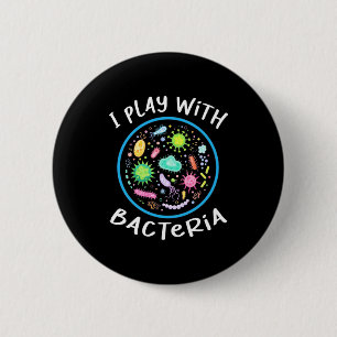 Microbiologie Wetenschapsleraar Ronde Button 5,7 Cm