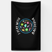 Microbiologie Wetenschapsleraar Spandoek (Verticaal)