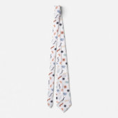 microbiologie - Witte overzichten op wit Stropdas (Achterkant)