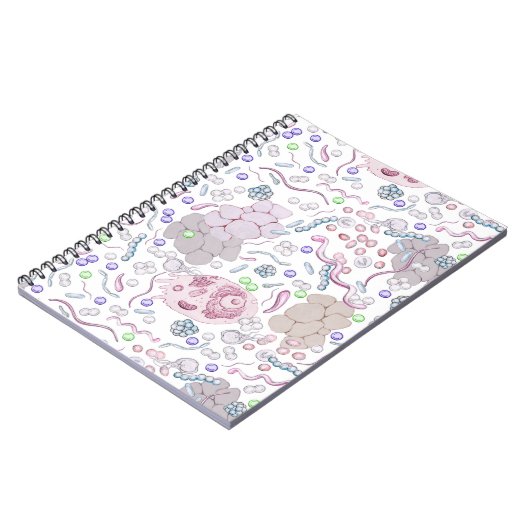 Microbiologisch patroon notitieboek (Linkerzijde)