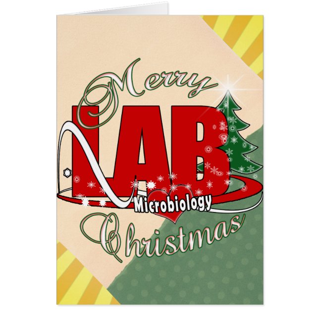 MICROBIOLOGISCHE CHRISTMAS MEDISCH LABORATORIUMTEK (Voorkant)