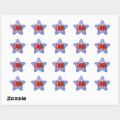 MICROBIOLOGISCHE CHRISTMAS MEDISCH LABORATORIUMTEK STER STICKER (Vel)