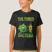 Microbiologische cultuur Bacteria Science Pun T-shirt (Voorkant)