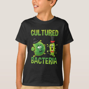 Microbiologische cultuur Bacteria Science Pun T-shirt