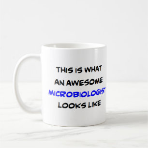 microbioloog, geweldige koffiemok