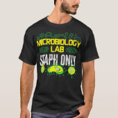 Microbioloog Microbiologie Lab Staph Lab Staph T-shirt (Voorkant)