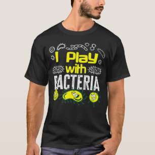 Microbioloog Microbiologie Lab Staph waarmee ik sp T-shirt