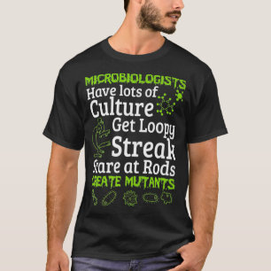 Microbioloog Microbiologie T-shirt