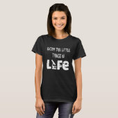 microbioloog microscoop biologie coole microbiolog t-shirt (Voorkant volledig)