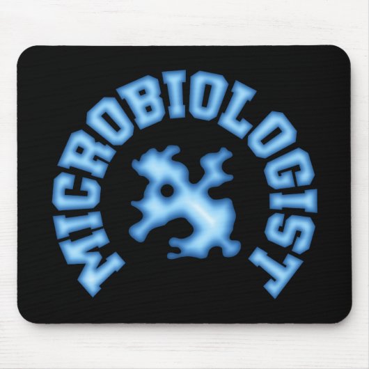Microbioloog Mousepad Muismat (Voorkant)
