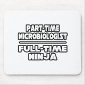 Microbioloog / Ninja Muismat (Voorkant)