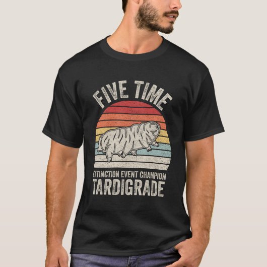 Microbioloog Tardigrade T-shirt (Voorkant)